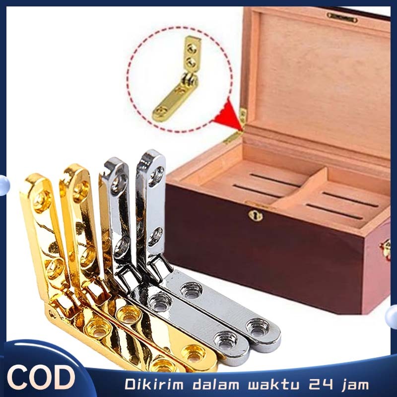 6pcs Engsel L 90 Derajat Engsel Box Perhiasan Engsel Siku L Engsel Engsel Paling Kecil