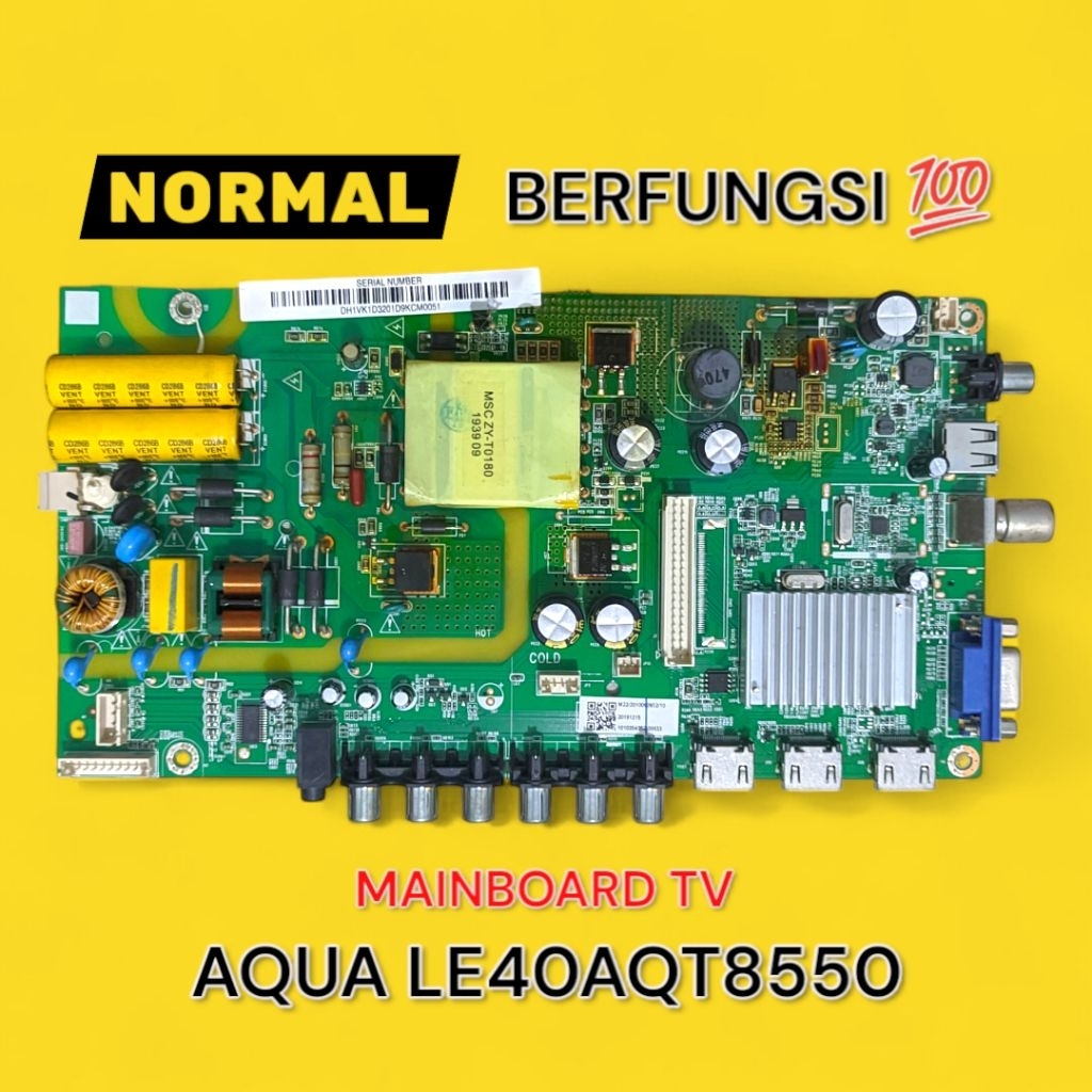 MB TV AQUA LE40AQT8550 - MAINBOARD TV AQUA LE40AQT8550 - MESIN TV AQUA LE40AQT8550 - AQUA LE40AQT855