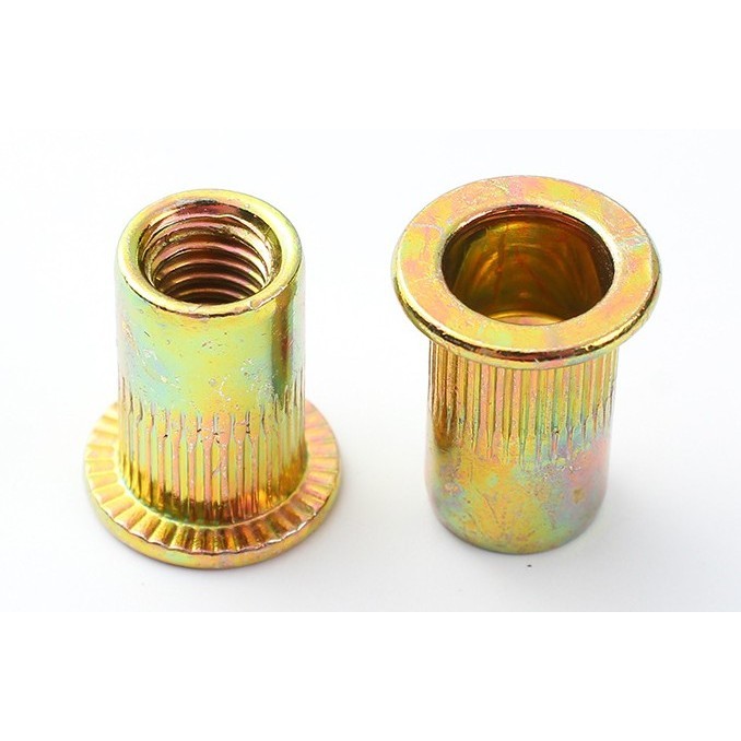 (50 PCS) Rivet Nut M4 M5 M6 M8 M10 Insert Nut Mur Rivet Nutsert Mur Tanam