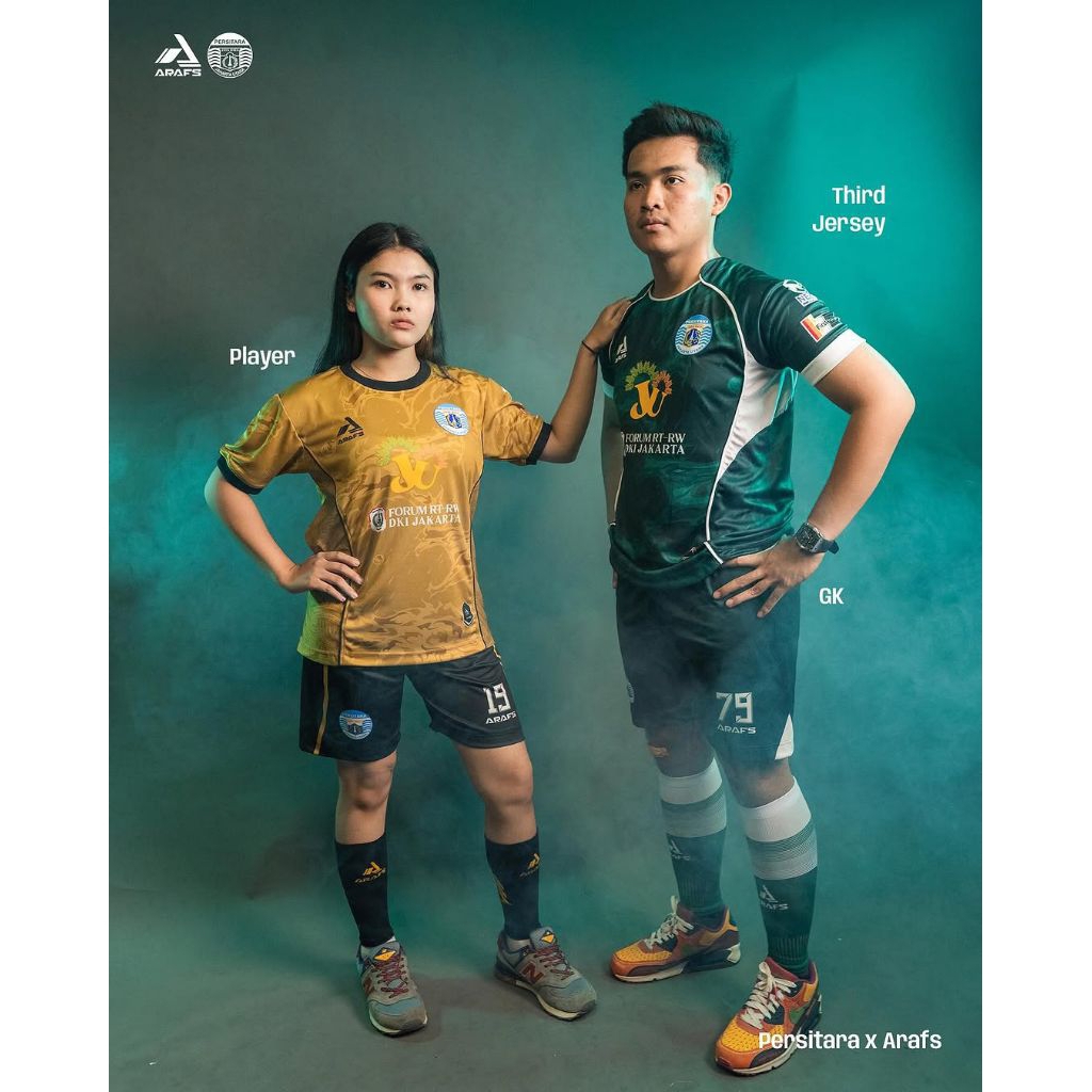 ARAFS APPAREL - JERSEY PERSITARA THIRD Player Issue dan Supporter Version