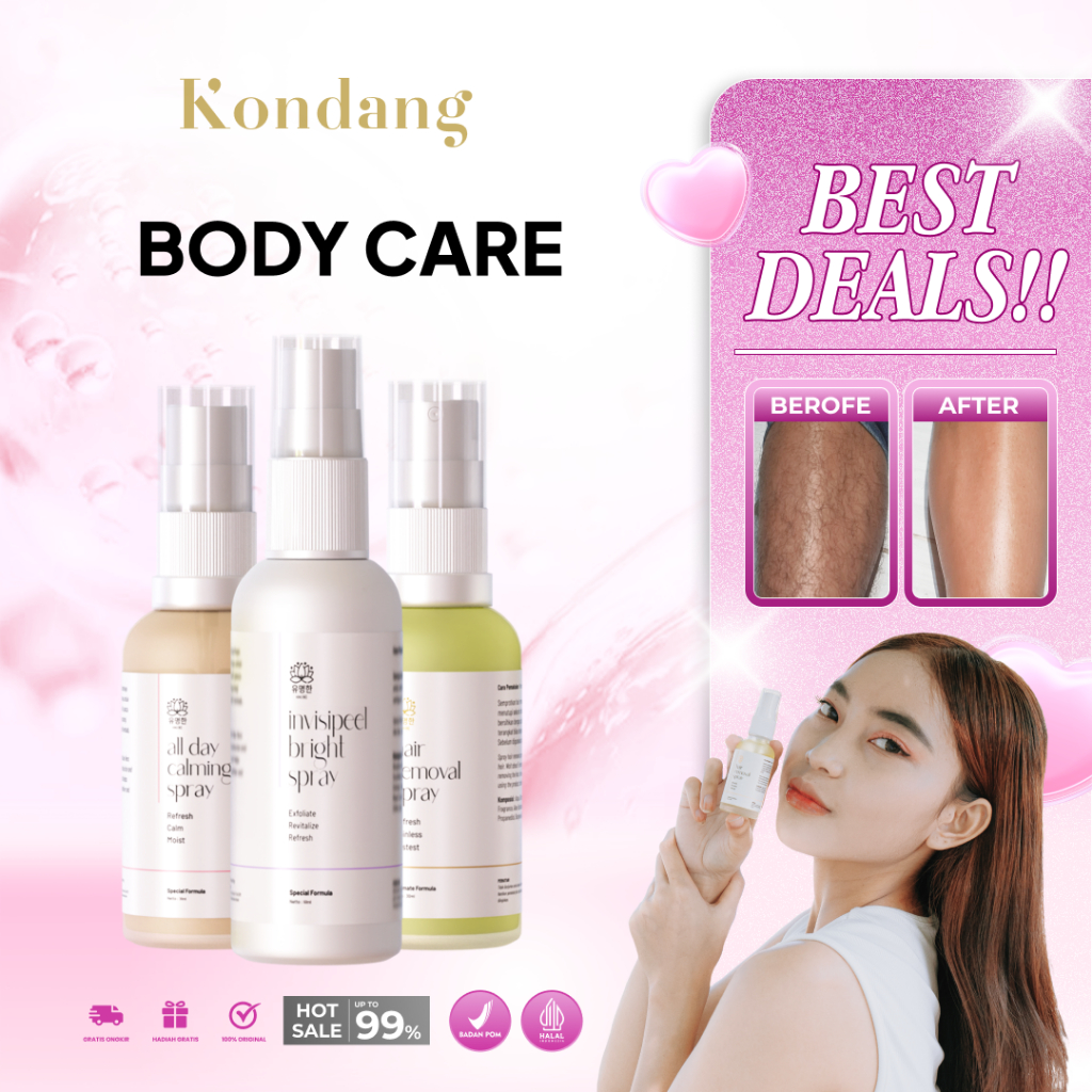 PERONTOK BULU PERMANEN KONDANG HAIR REMOVAL WAAXING 30 ML PERONTOK BULU KETIAK,KEMALUAN ORIGINAL COD