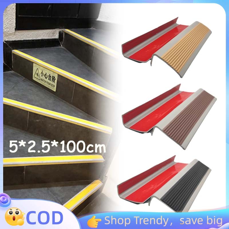 1M List Tangga Pvc Anti Slip Tangga Lis Tangga Pengaman Anti Slip Anti Licin Tangga