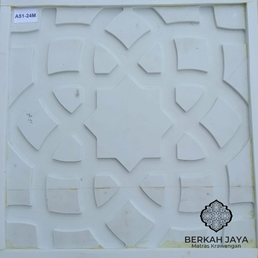 cetakan ornamen dinding spon / cetakan ornamen dinding murah