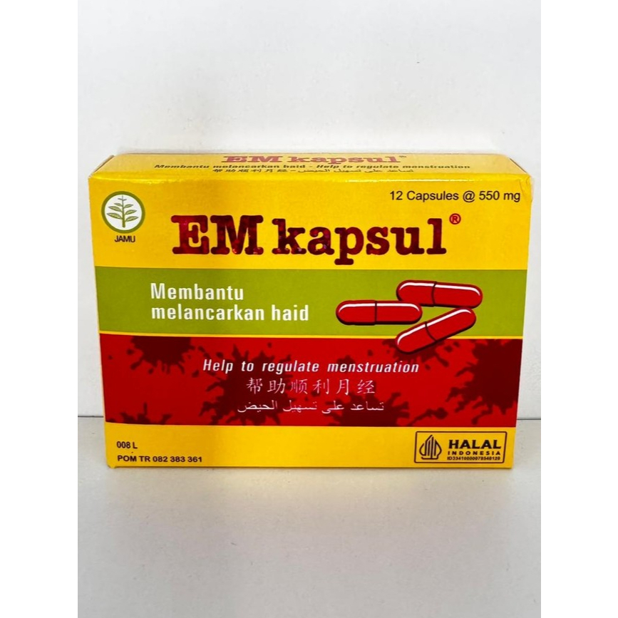 EM KAPSUL PELANCAR HAID