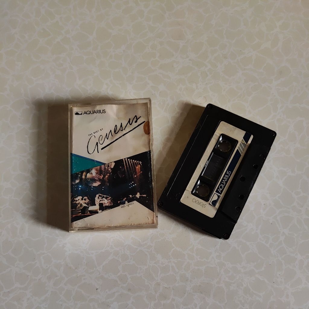 Kaset Pita Genesis - The Best Of Original Used