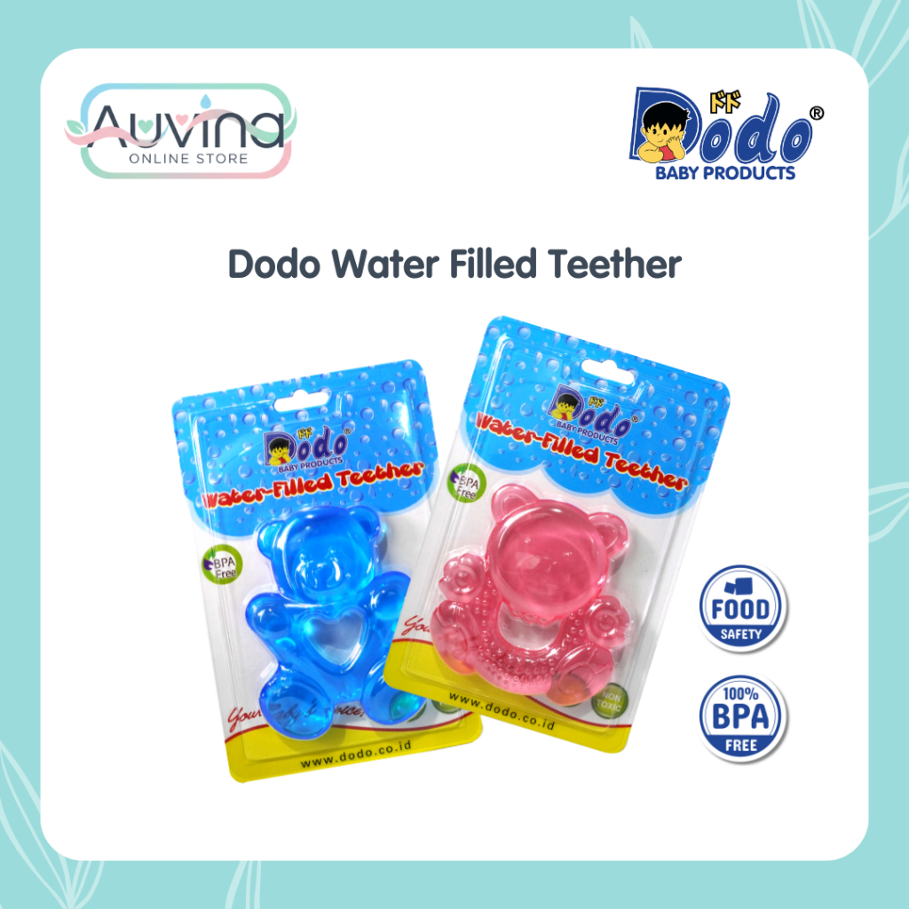 Dodo Water Filled Teether | Mainan Gigitan Bayi Berisi Air