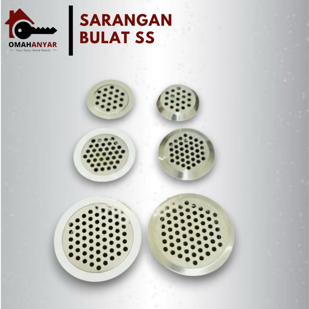 1PCS Sarangan Hawa Lubang Hawa Angin Rak Sepatu Bulat