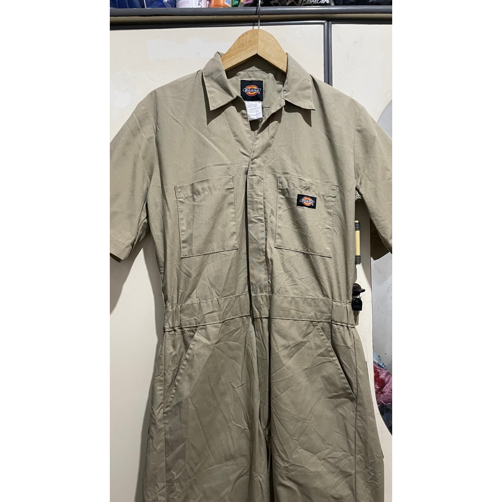 Dickies Wearpack Workwear Coveralls Khaki Unisex Original