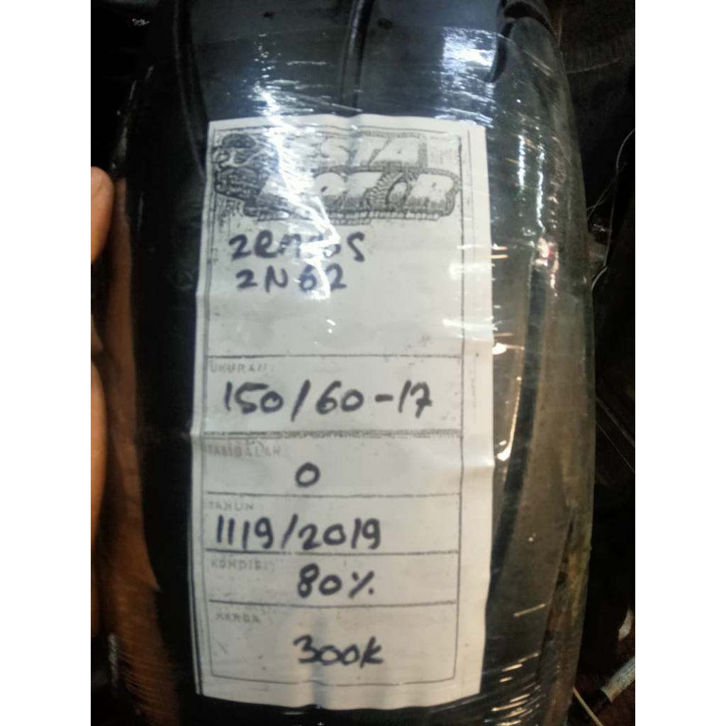 BAN COPOTAN ZENEOS ZN 62 RING 17 UKURAN 150 60 17 KODE119