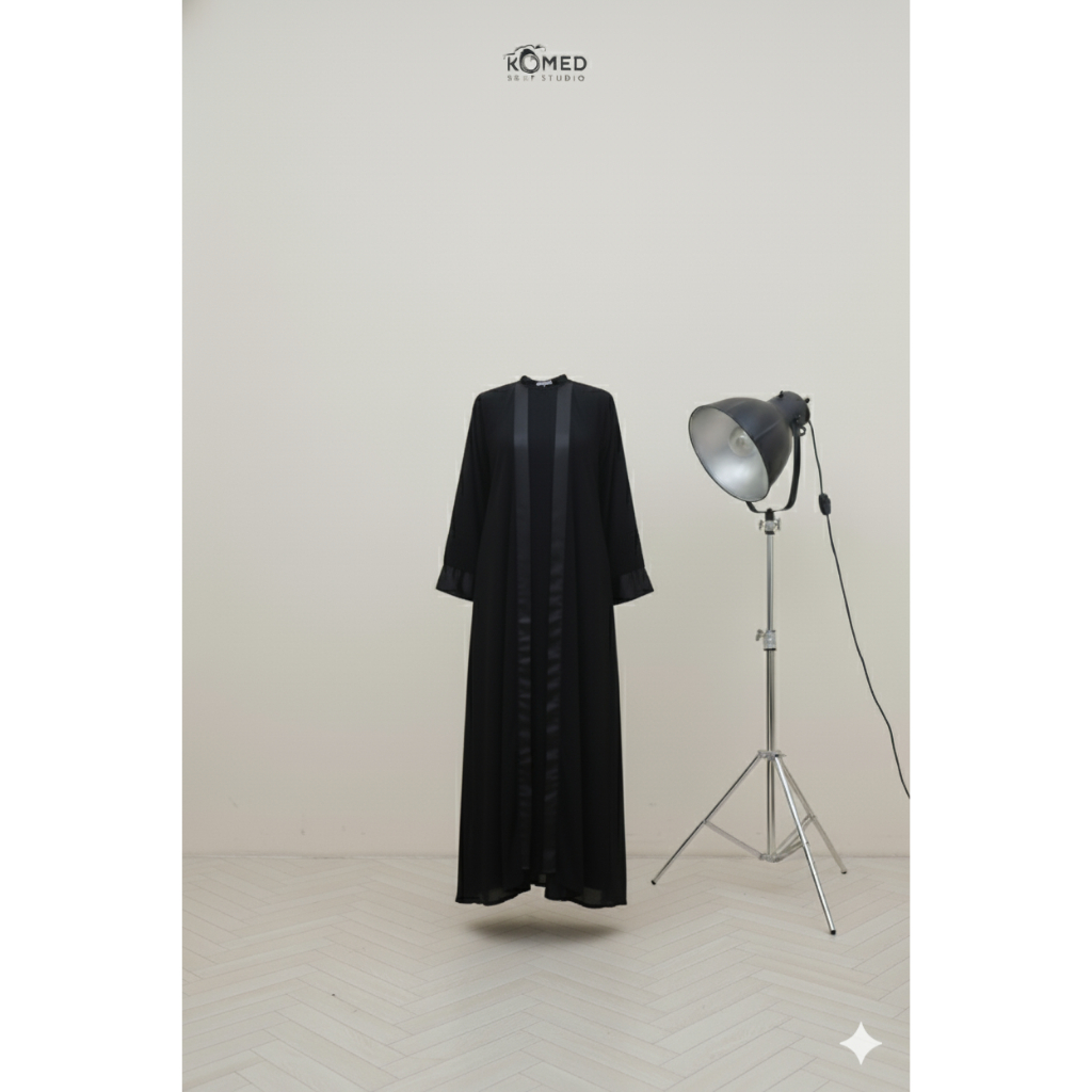 Canis Abaya hitam elegant busui friendly | Gamis Abaya Wanita Hitam | Gamis Abaya terbaru size M L X