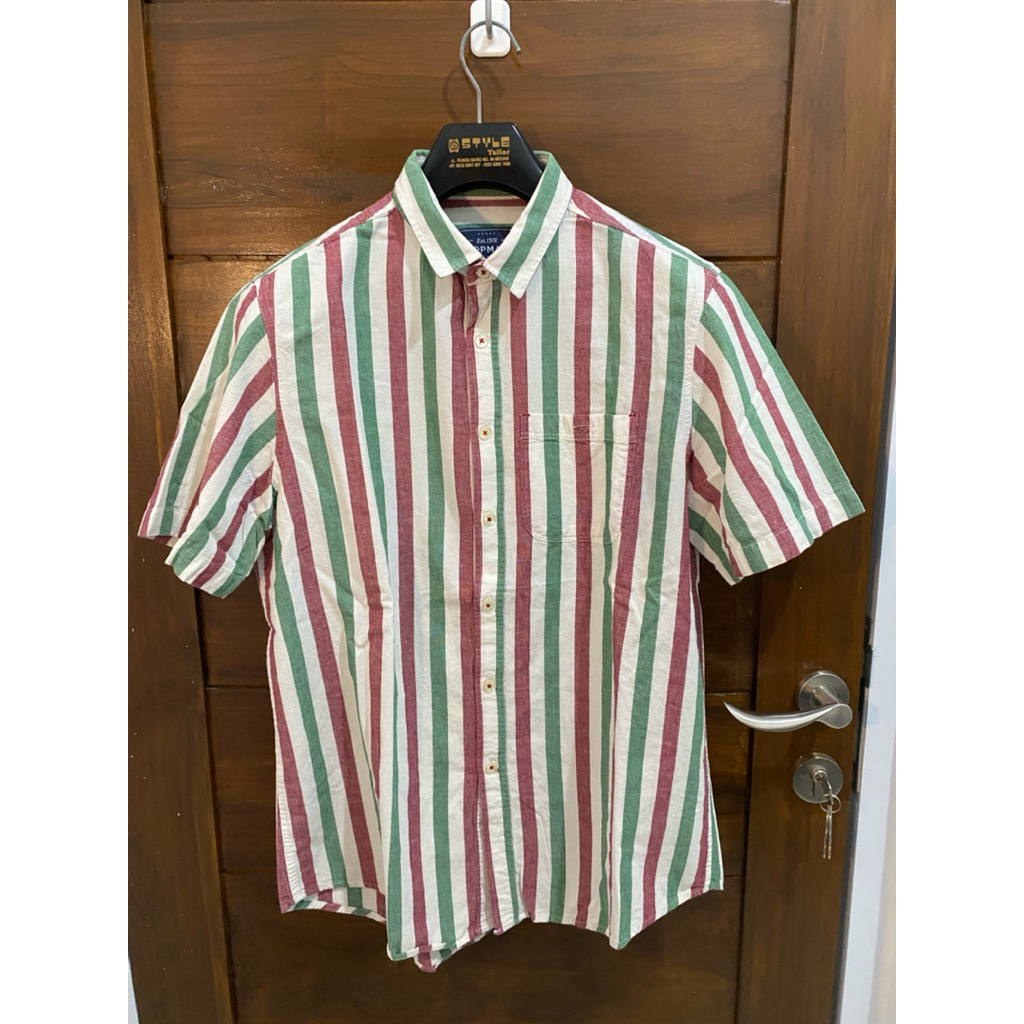 kemeja pantai topman L original preloved summer