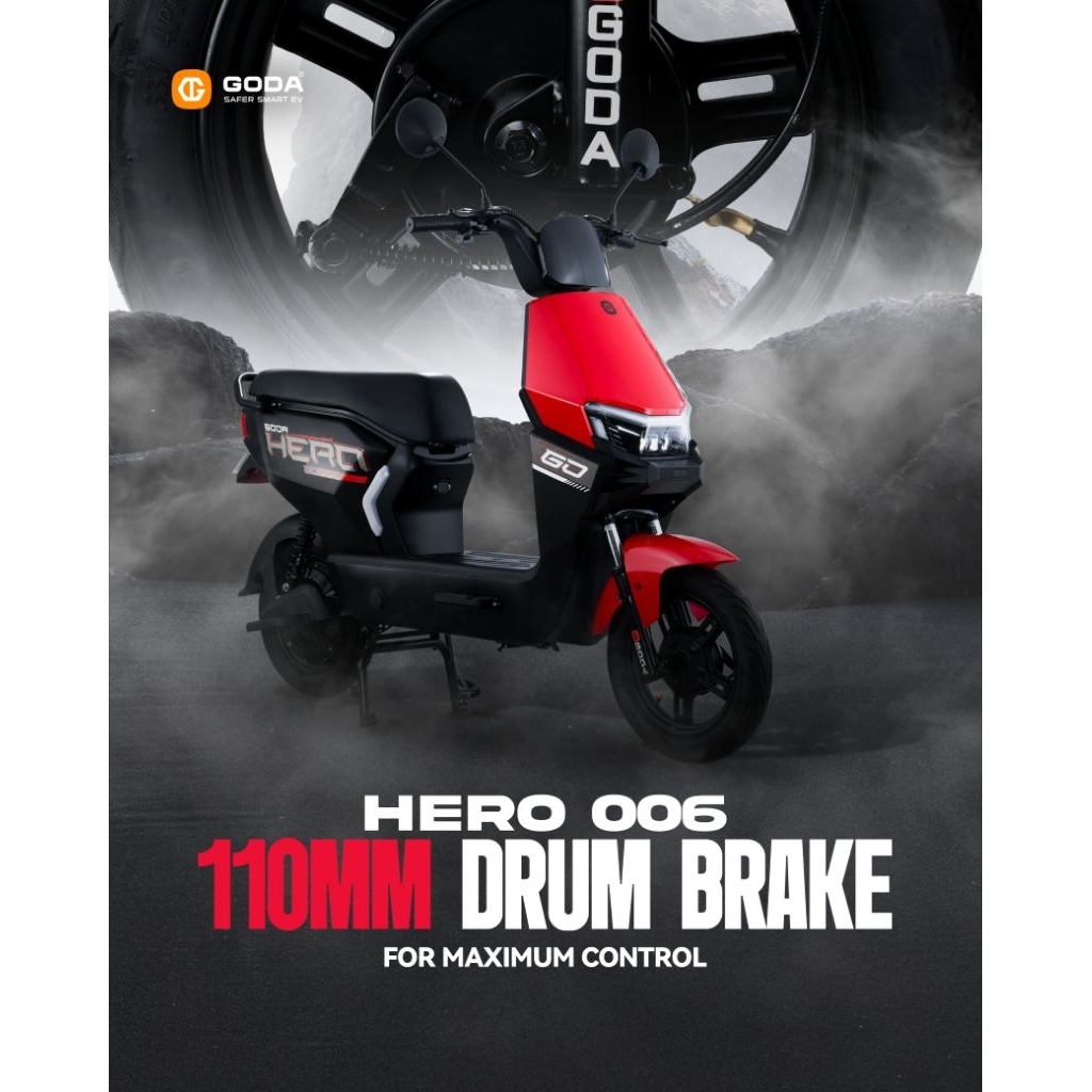 GODA - sepeda listrik Goda Hero GD 006 motor 650 watt