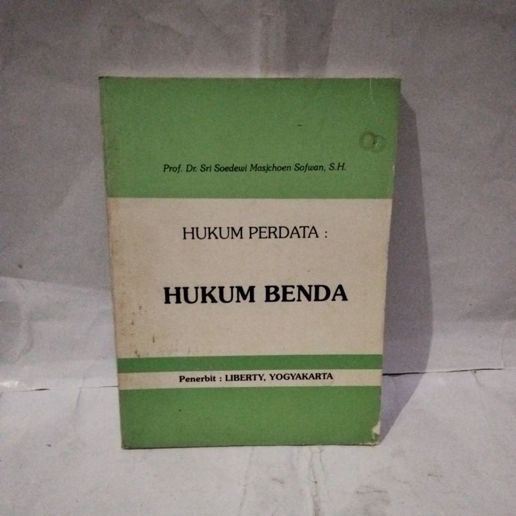 Hukum perdata hukum benda