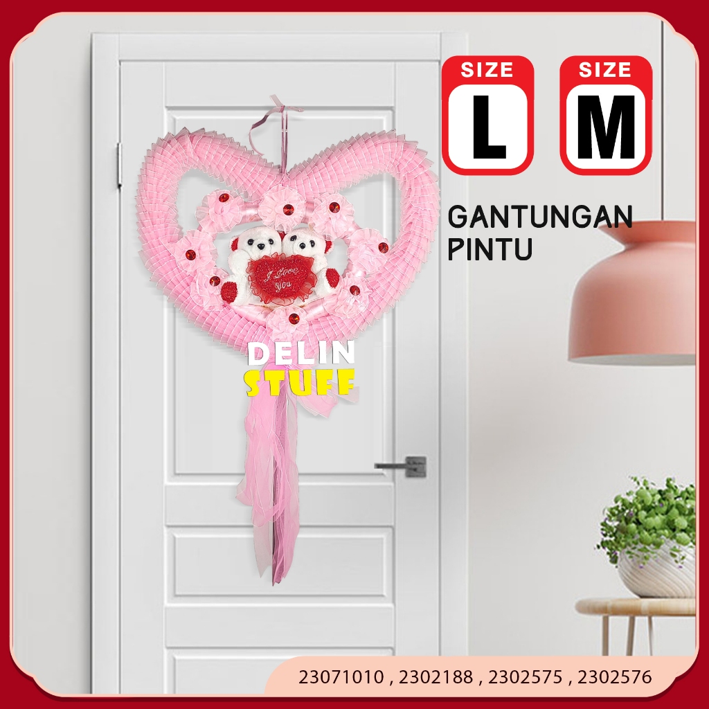 Hiasan Gantungan Pintu Dekorasi Pintu Kamar Hiasan Dinding Pintu Kamar Dekor Pintu Kamar Tidur (2307