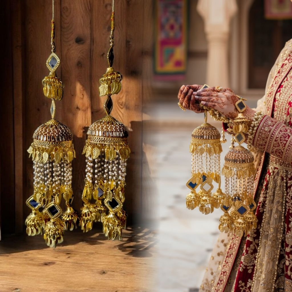 Kalira India Pengantin – Hiasan Gelang Tangan Tradisional India | Aksesori Bridal Elegan & Etnik 01