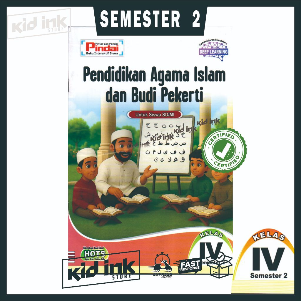 LKS KELAS 4 SEMESTER 2 TERBARU PINDAI