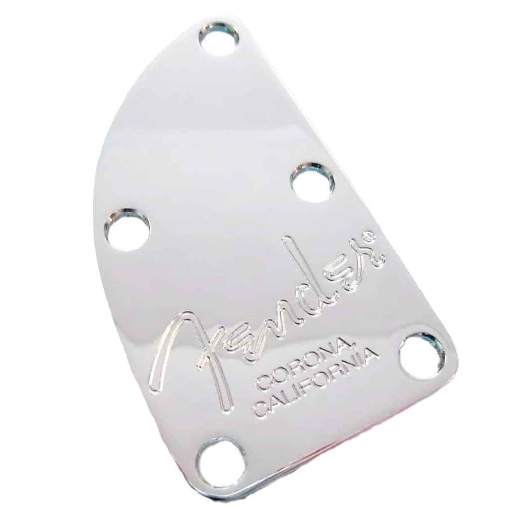 plat neck Fender jazz bass American Deluxe neck plate bass original