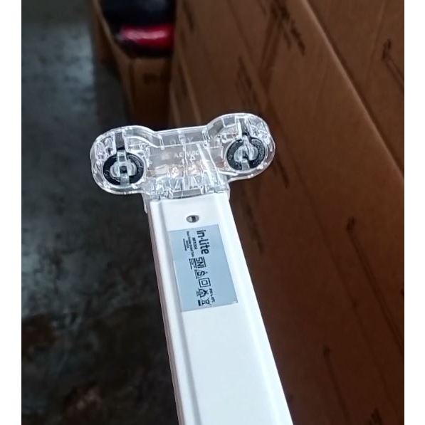 INFX004 DOUBLE TWIN KAKI 2 IN LITE / INLITE KAP TL / KAP LAMPU TL / KAP T8 LED 120CM INFX004 DOUBLE 