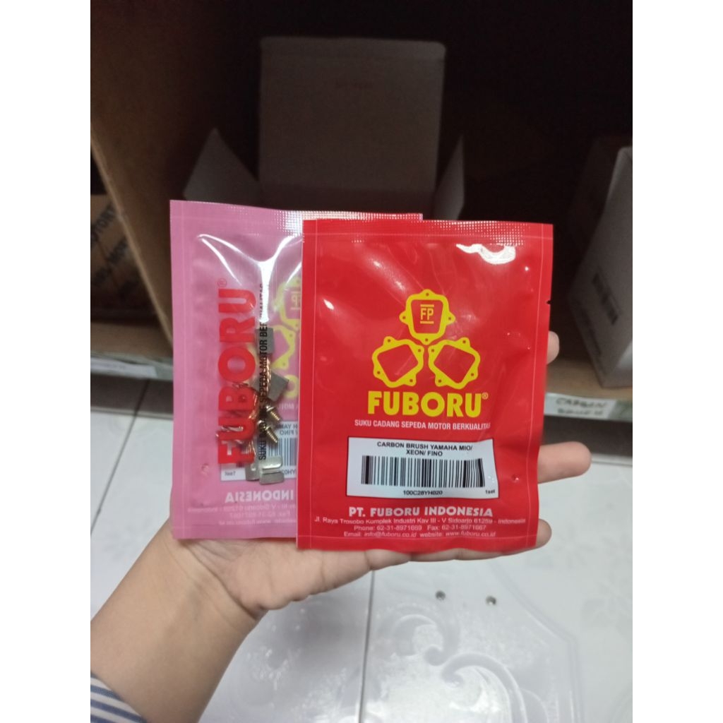 CARBON BRUSH - COOL STATER - ARANG KUL - DINAMO STARTER YAMAHA MIO/ XEON / VINO