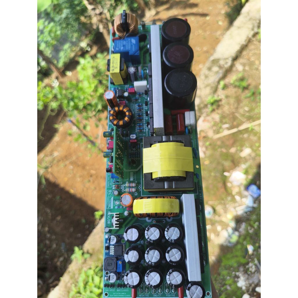 smps audio fullbridge regulasi  daya besar