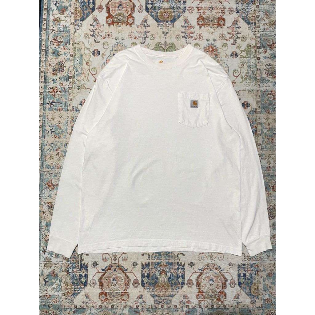 Longsleeve Carhatt Pocket White