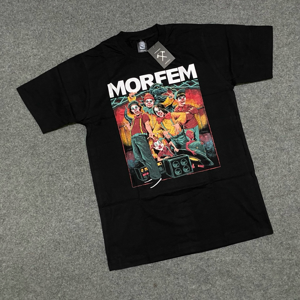 Morfem Original Kaos Band Katun Hitam