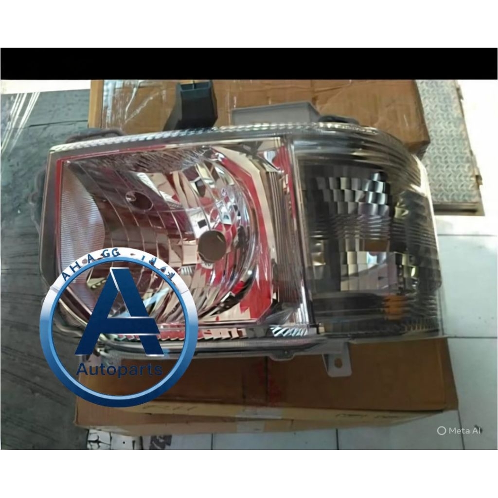 headlamp head lamp lampu depan toyota hiace commuter original