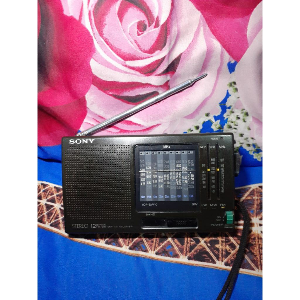 radio sony icf sw10 normal