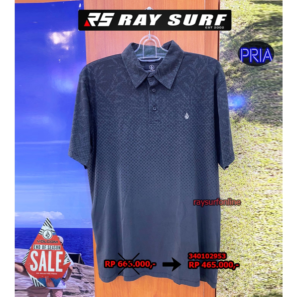RAYSURF VOLCOM SALE KEMEJA PRIA 340102953 ORIGINAL