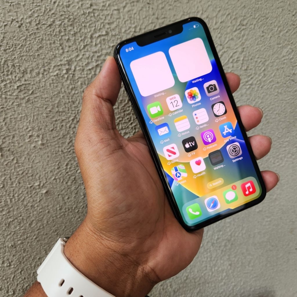 IPHONE X 64GB BH 100% HP Second Murah