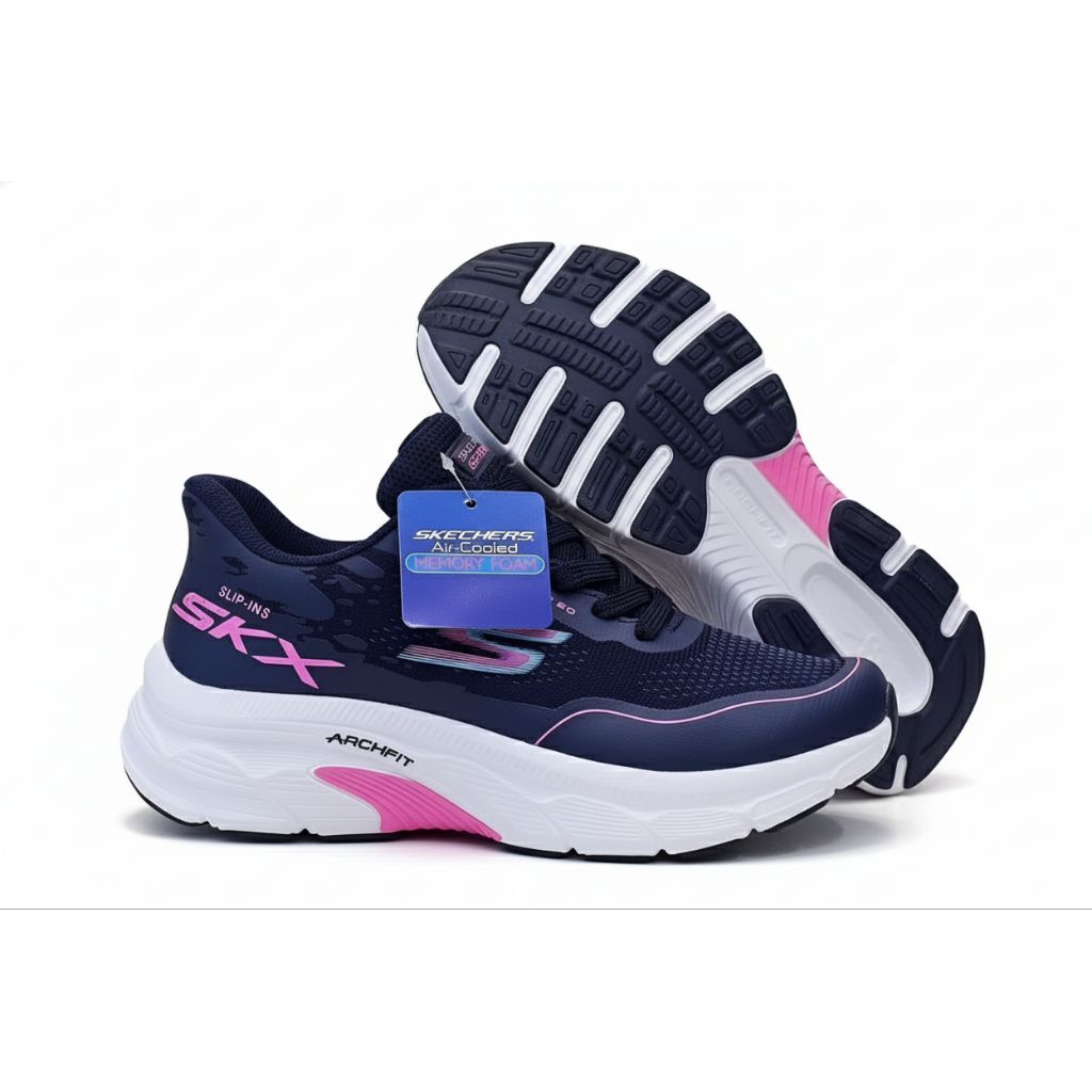 Sepatu Skechers Archfit Skx Slip Ins Olahraga Running Outdoor Sportwear Sneakers Fashion Streetwear 
