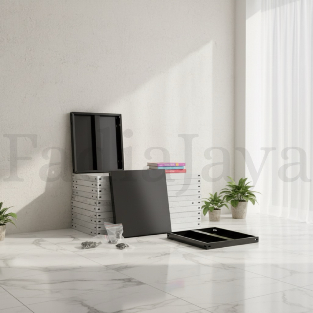 Shelving Ambalan Rak Besi Siku 40 x 40 cm