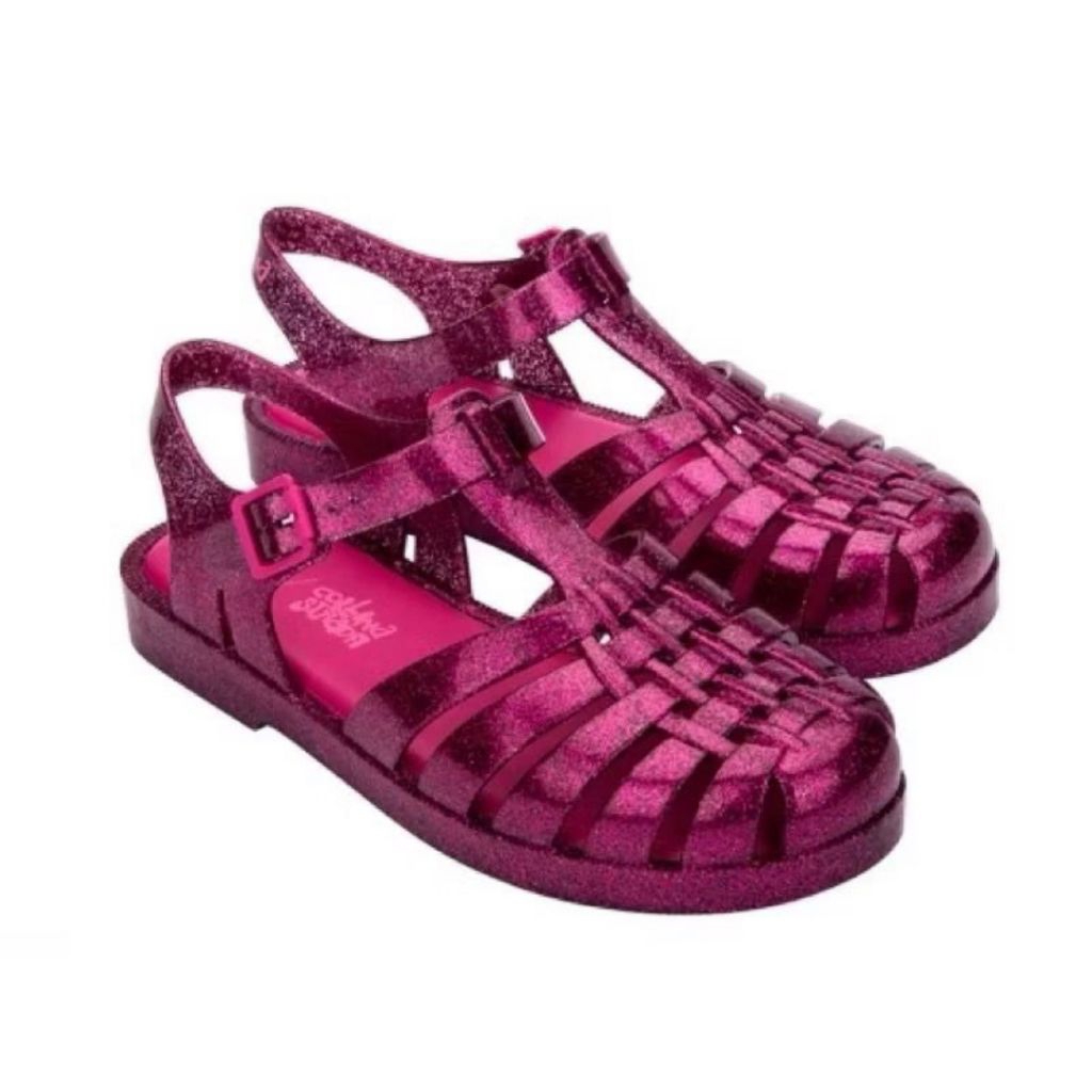 SALE MELISSA POSSESSION COLLINA STRADA AD GLITTERPINK BIG SIZE