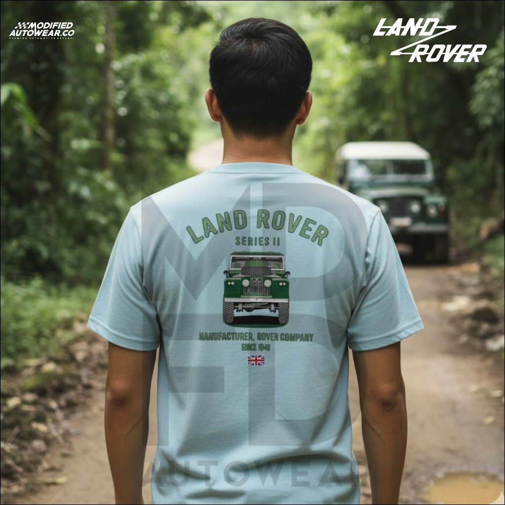 kaos land rover series 2 modified autowear original kaos panjang jeep defender landy series dua