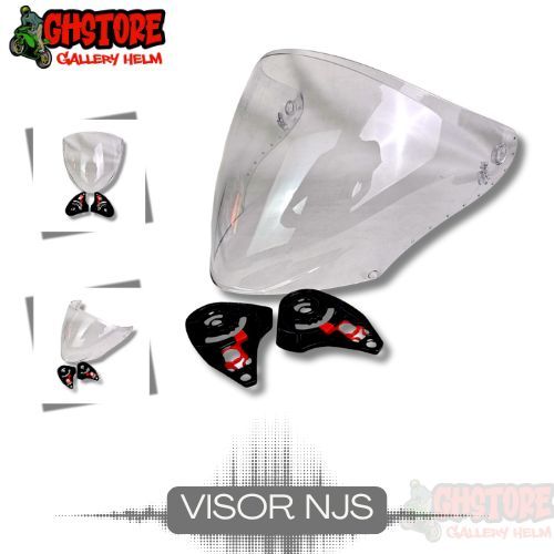 VISOR NJS KAIROZ IRIDIUM FLAT