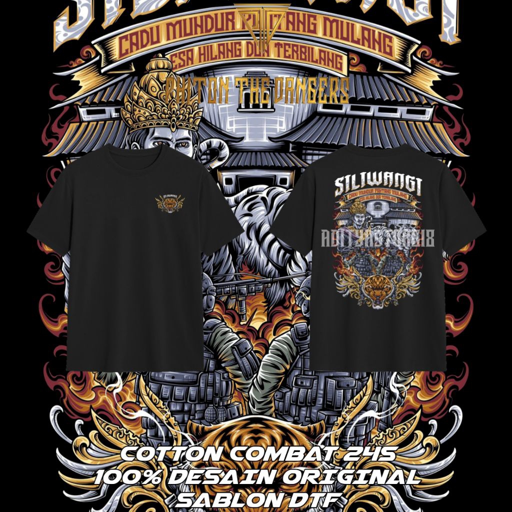 Kaos Polo Hodie Kemejal Kodam Siliwangi