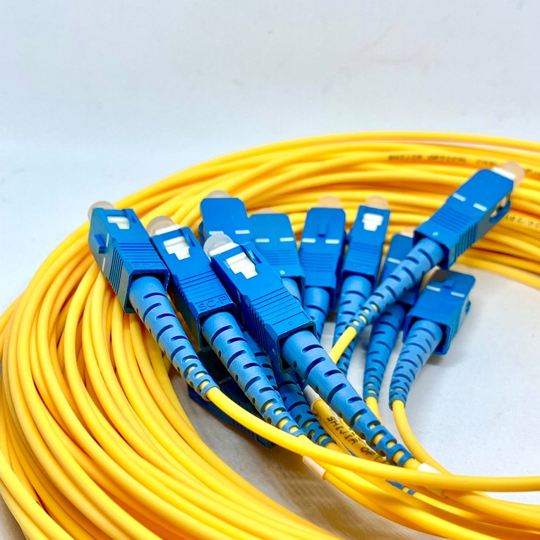 Pigtail SM 3meter (kuning) Pigtail SC / Pigtail Singlemode SC