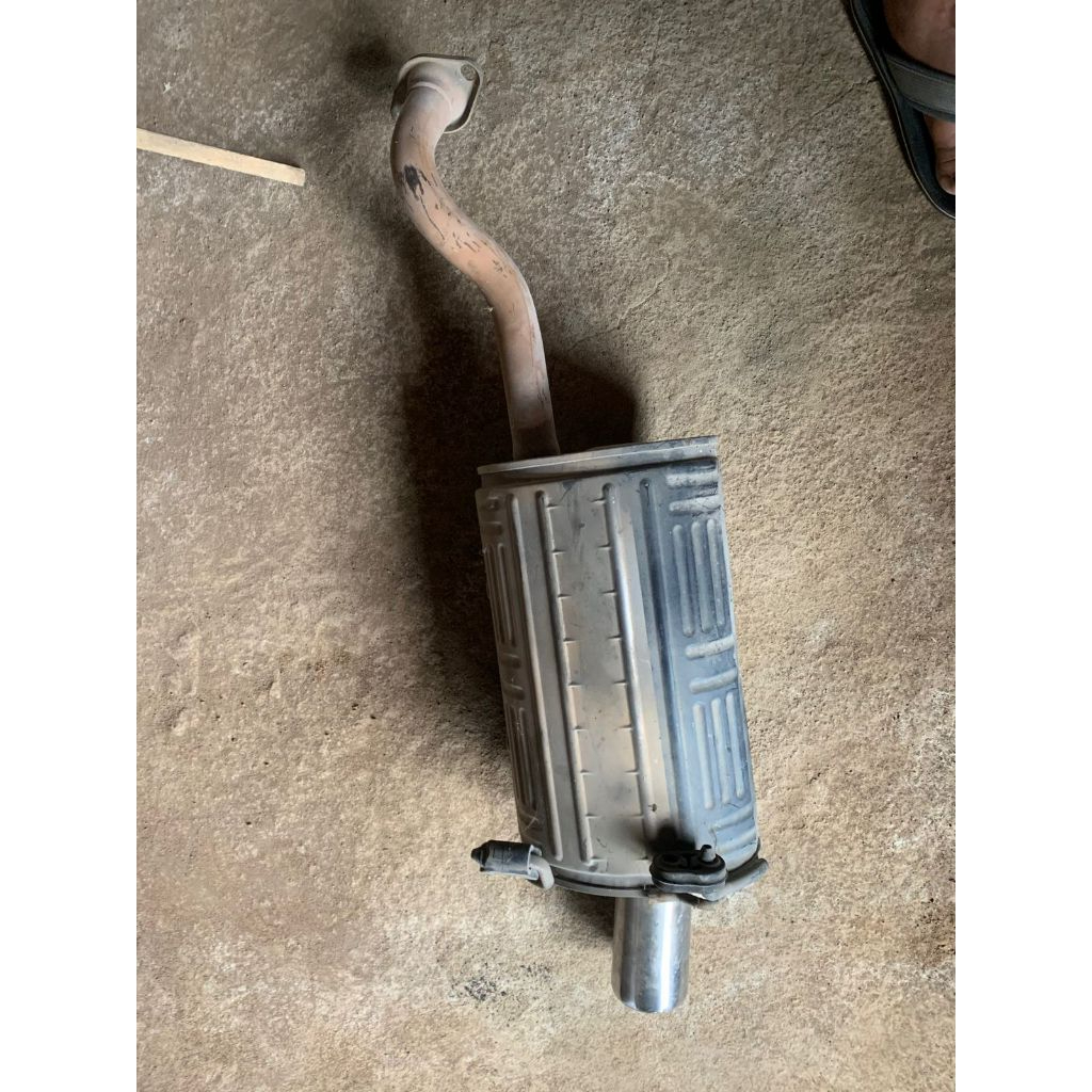 Knalpot belakang Muffler resonator Honda Crv Gen 3 gen3 2008 - 2012 ori copotan