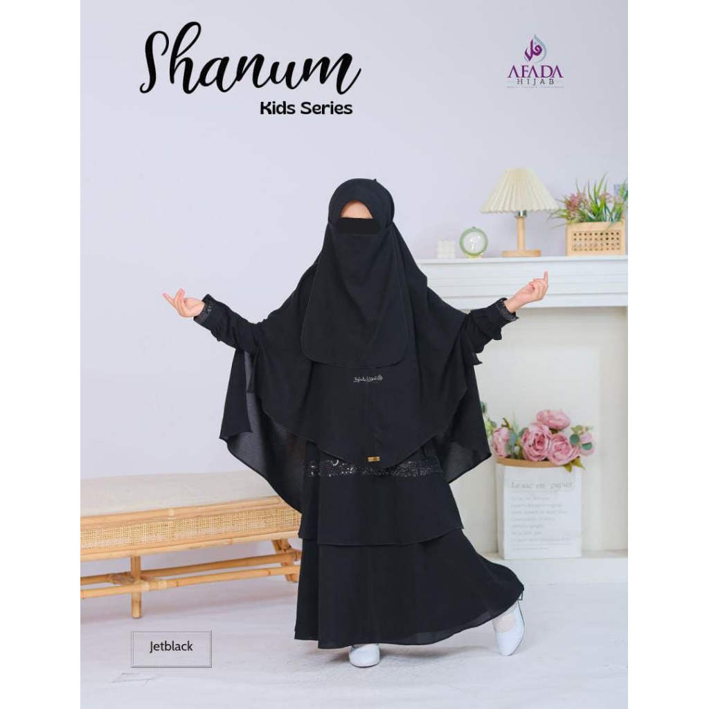 Majda Syari - Shanum Kids Series (Set Gamis Anak)
