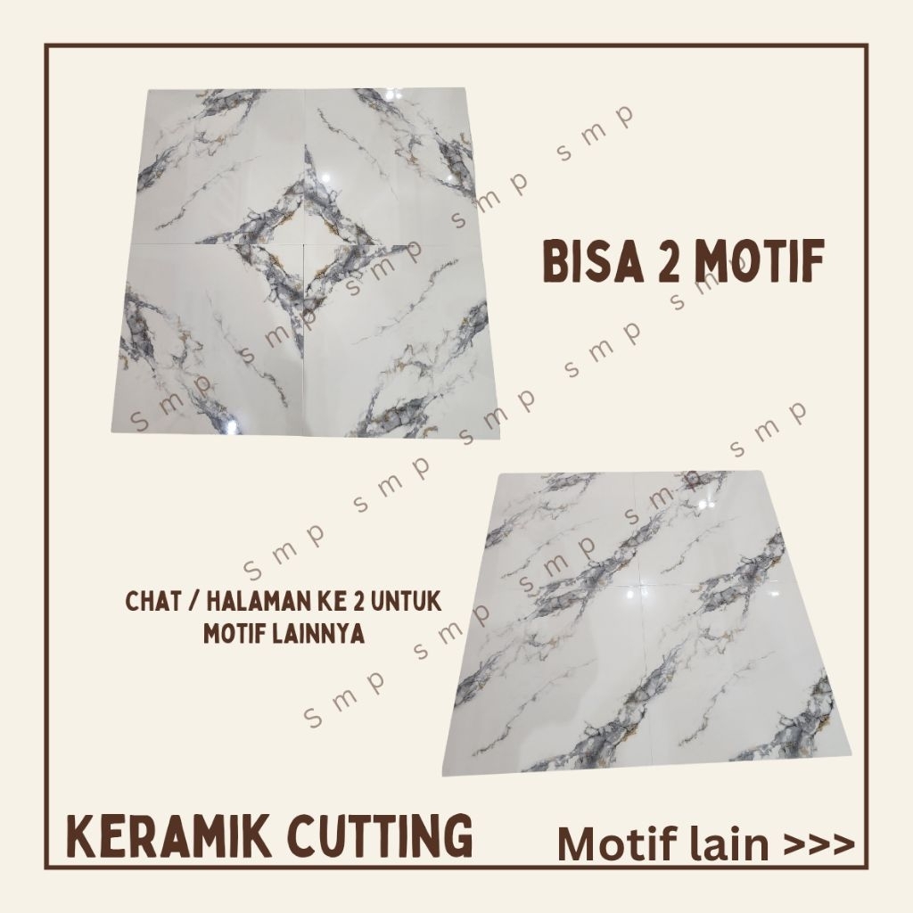 Platinum Keramik Cutting 50 x 50 Rectified