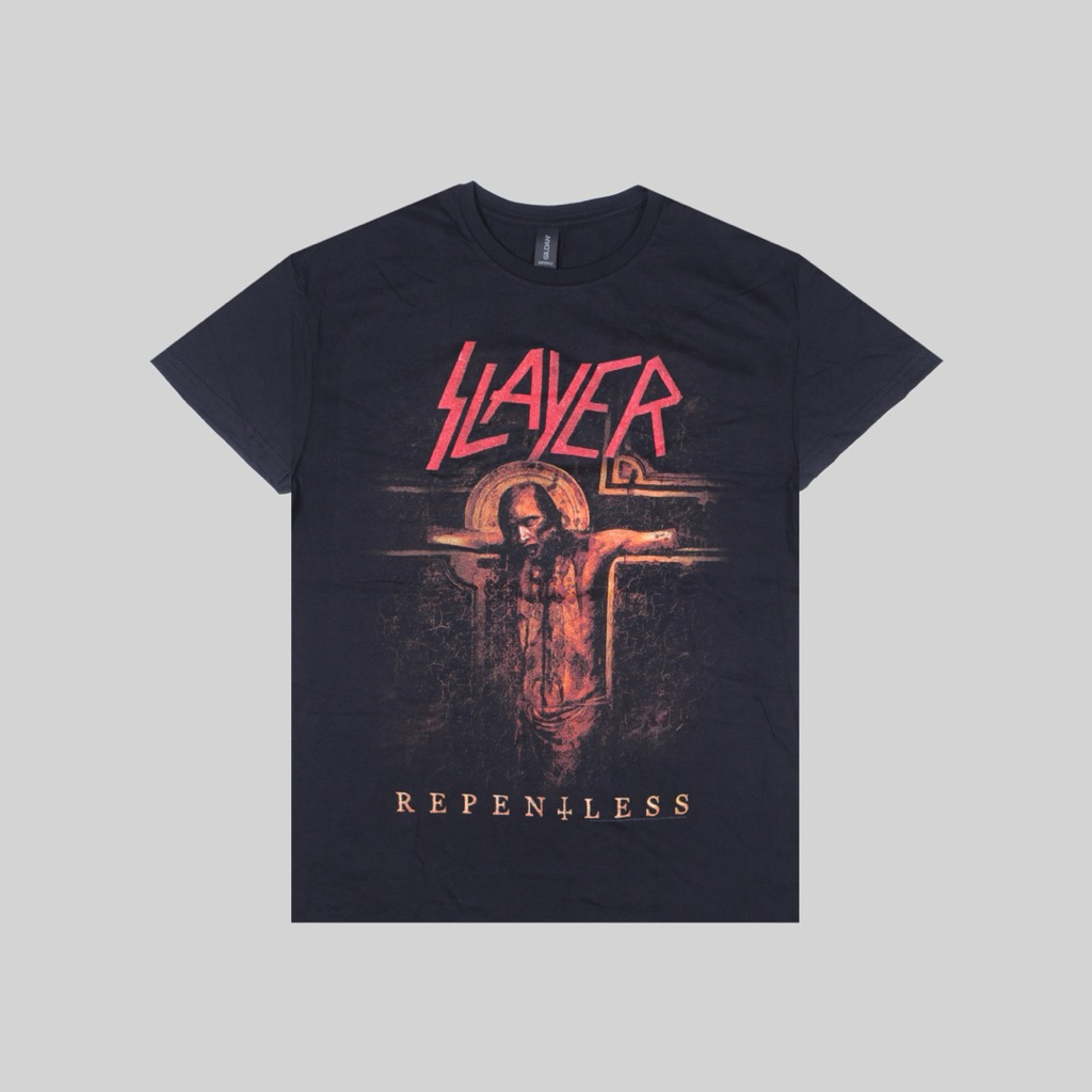 Tshirt SLAYER - REPENTLESS | Kaos Band Pria Reguler Original Merchandise
