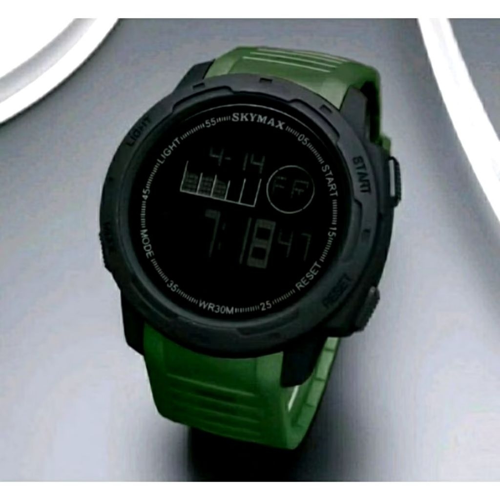 SKYMAX ORIGINAL Jam Tangan Pria Wanita Tahan Beku / SKY 2021 rubber Anti Air
