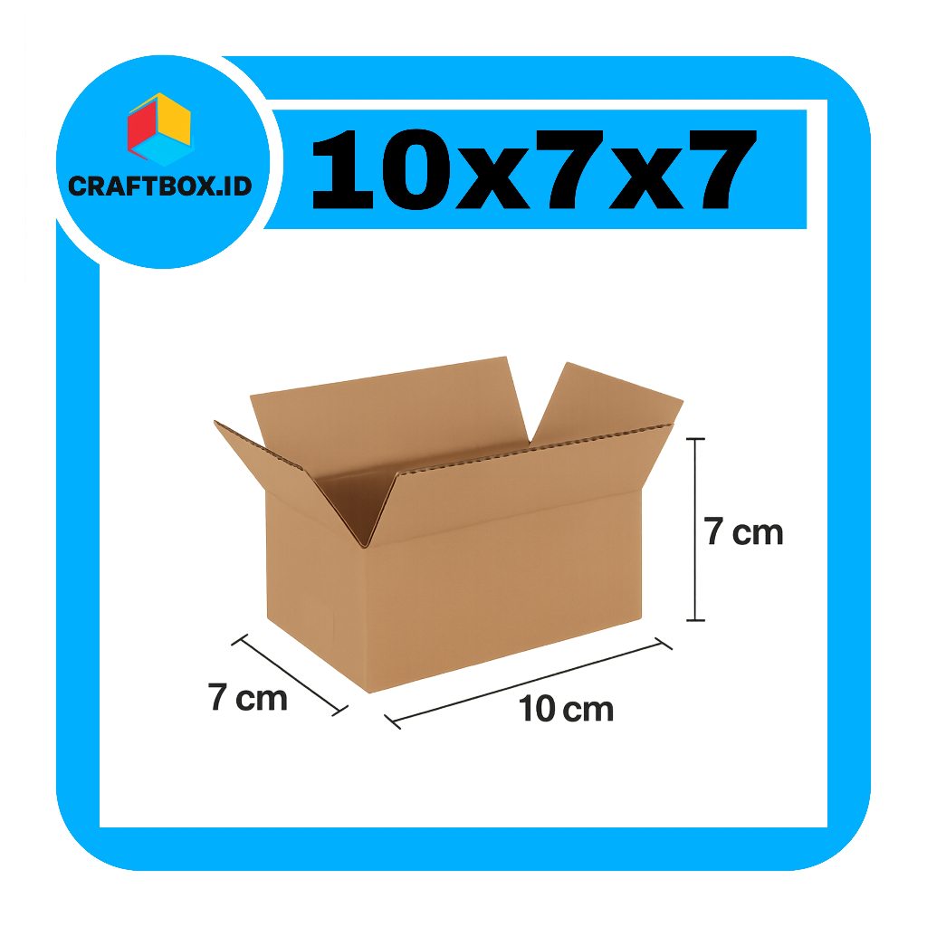 kardus packing UK 10x7x7 kardus polos kardus packing kecil kardus packing besar karton box packing