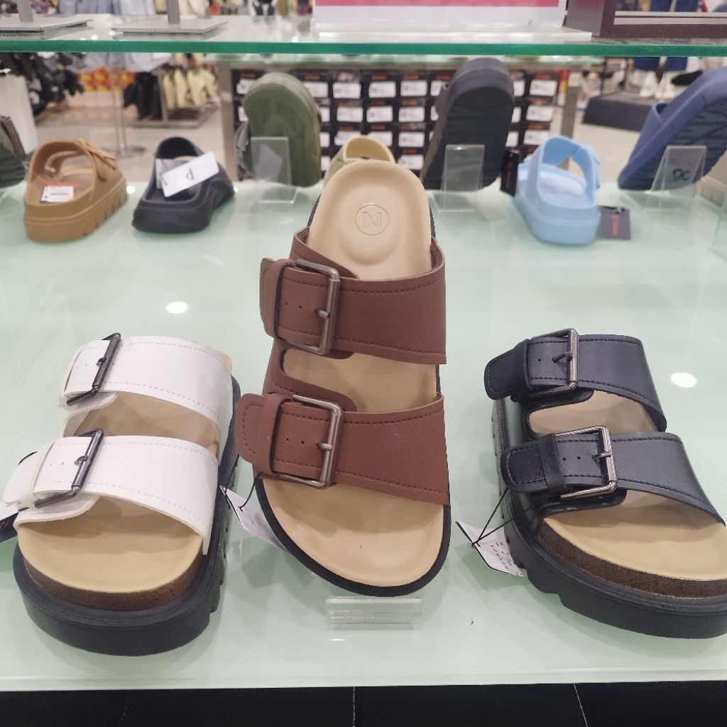 Nevada Sandal slip on model terbaru original dept store