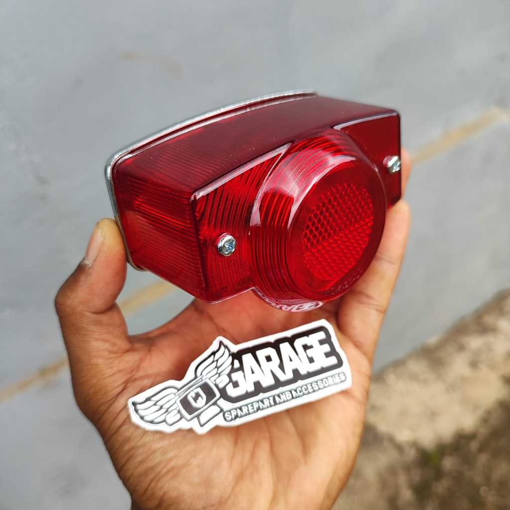 Stoplamp CB 450 MERAH TERMURAH STOP Monkey Pangkon cb450 Stoplamp CB450 Braket stop CB 100 c125 Good
