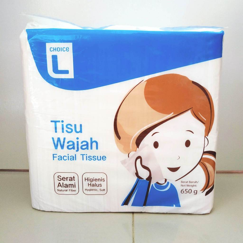 Tisu Wajah Facial Tissue Choice L 650 Gram