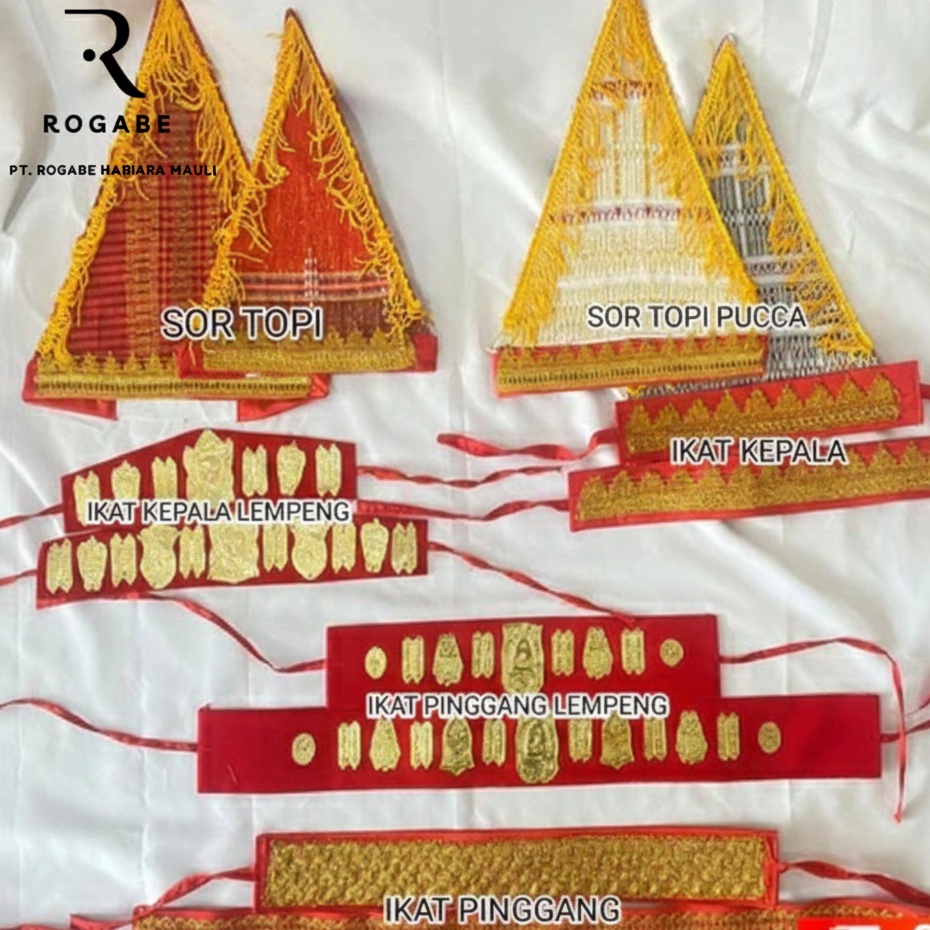 Ikat Kepala - Sortali Batak / Sortali Ikat Pinggang / Sortali Topi Batak / R S