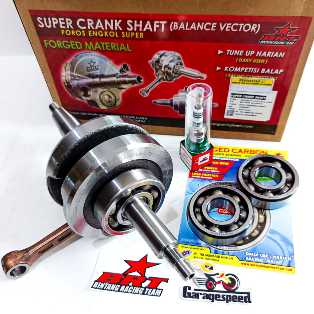 KRUK AS CRANKSHAFT BRT GEN 2 WR 155 MX KING MX NEW MX 5 Speed NVL NVA VIXION R15 XABRE