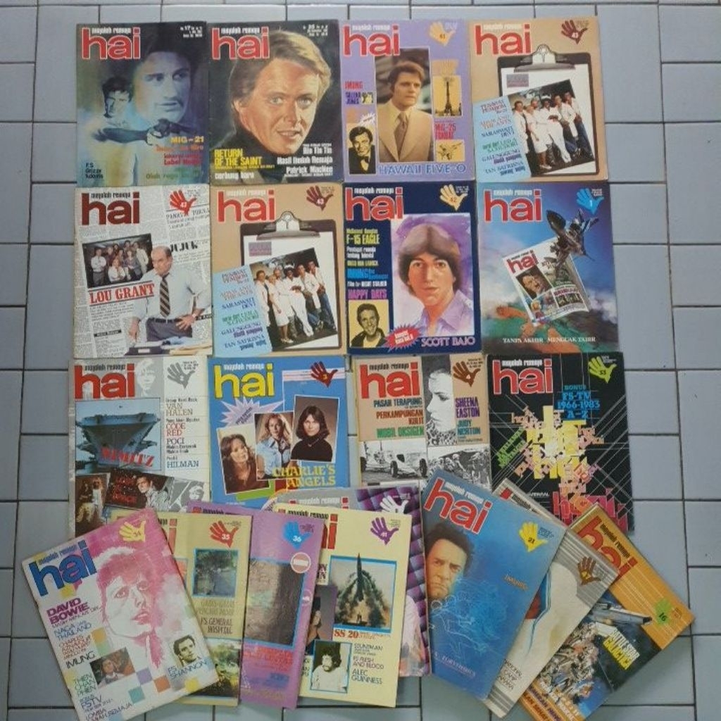 Majalah Remaja Hai Kuno Jadul Nostalgia