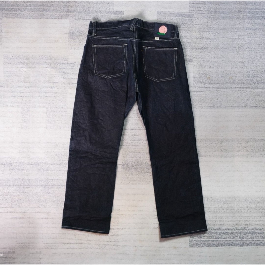 NBDN PEACH 004 Non Selvdege Denim